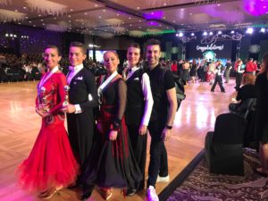 aria ballroom junior competitors at emerald ball