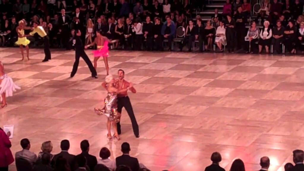 International Latin dance lessons